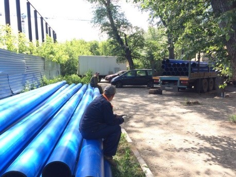 Трубы с защитным покрытием в Комсомольске-на-Амуре